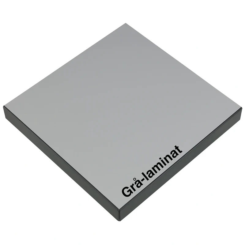 Gigant bordsskiva laminat grå. Djup 800mm tjocklek 40mm