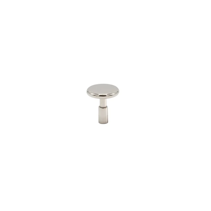 Knopp Spira - 24mm - Förnicklad