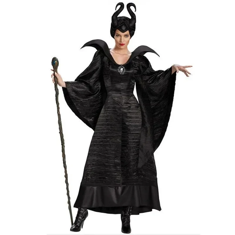 Horned Black Witch Costume