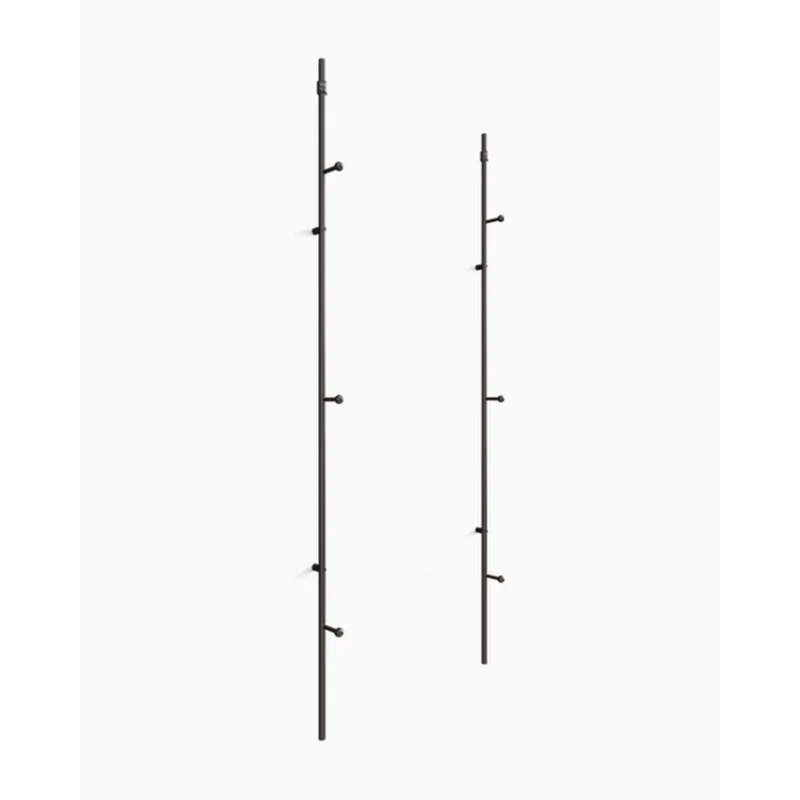 2-pack Klädhängare Svart