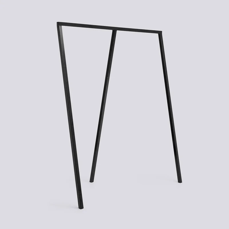 Loop Stand L130 × B60 × H150 cm Klädställning Black