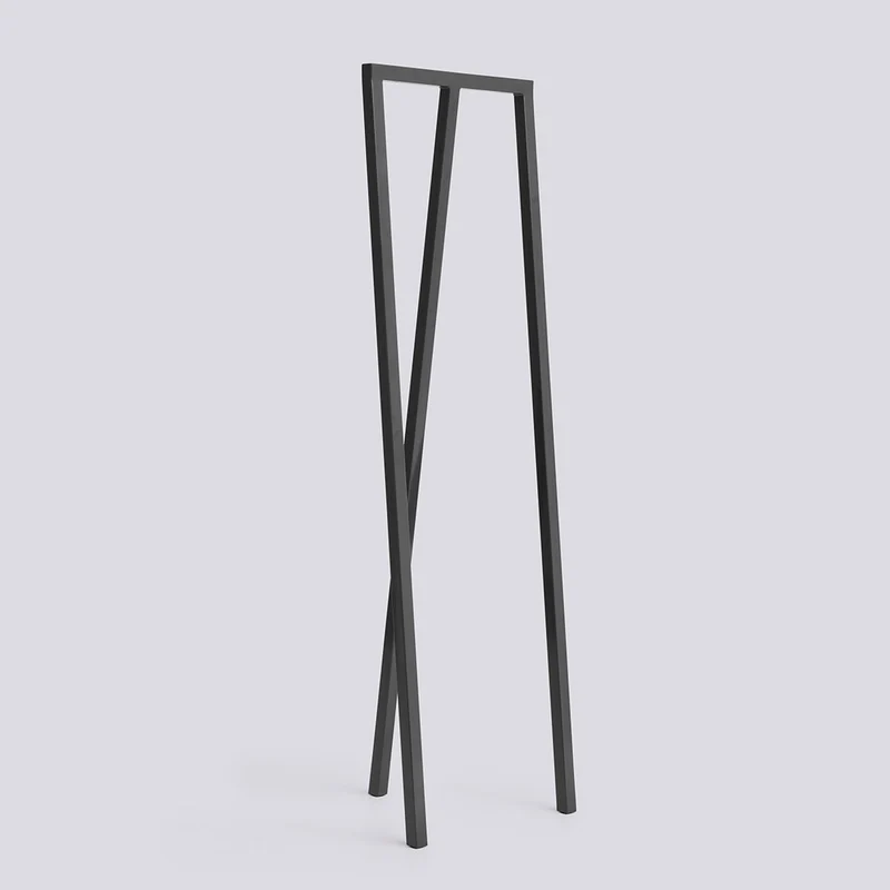 Loop Stand L45 × B39 × H150 cm Klädställning Black