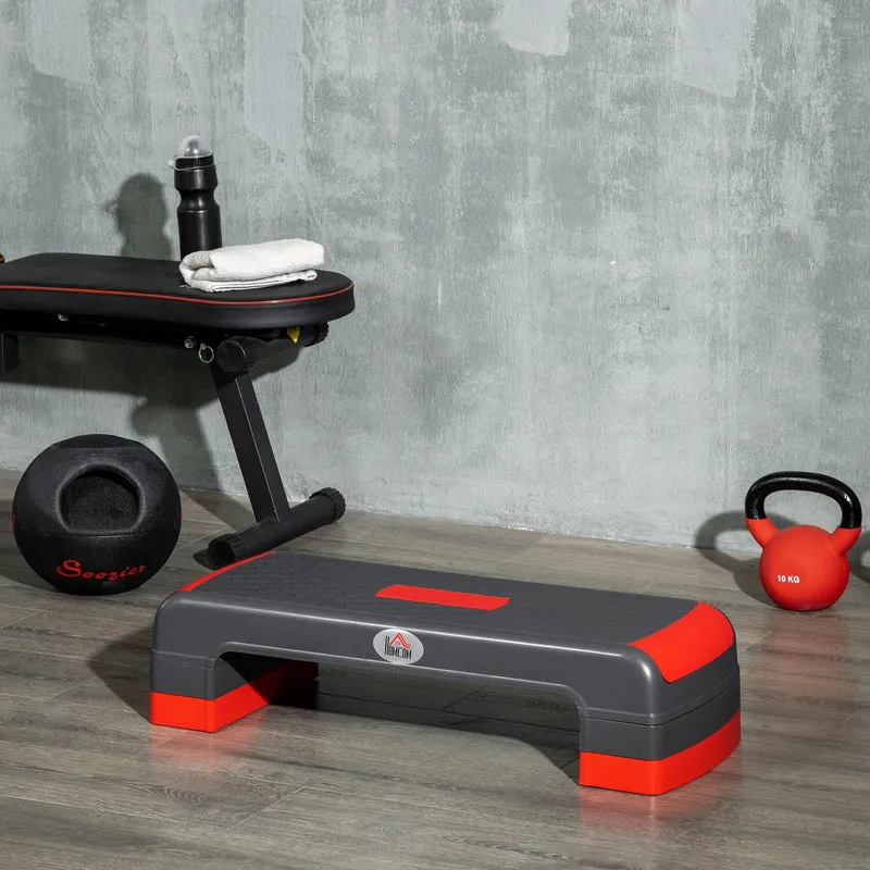 Výškově nastavitelný aerobní stepper, 3 úrovně, maximální zatížení 150 kg