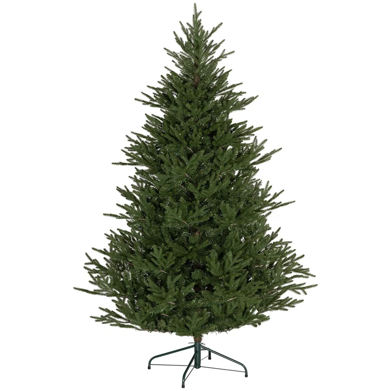 Umělý vánoční stromek 180cm, 2380 větviček, skládací stojan