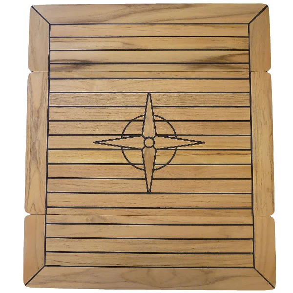 Teakbordskiva fällbart 70/35x60mm