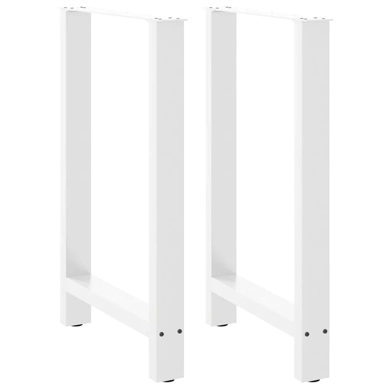 Barbordsben vita 2 st 60x(90-91) cm stål