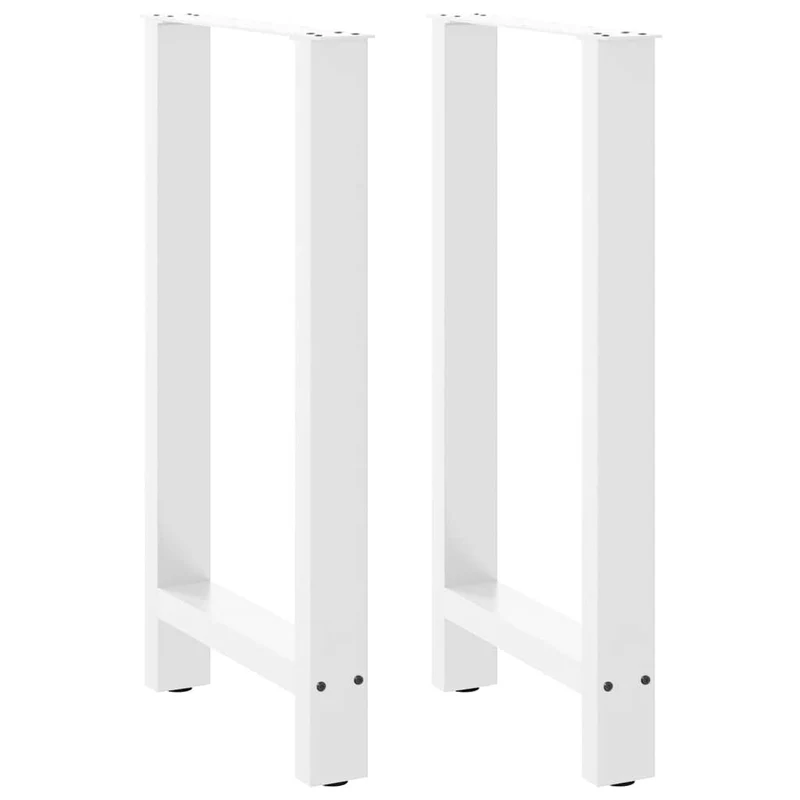 Barbordsben vita 2 st 40x(90-91) cm stål