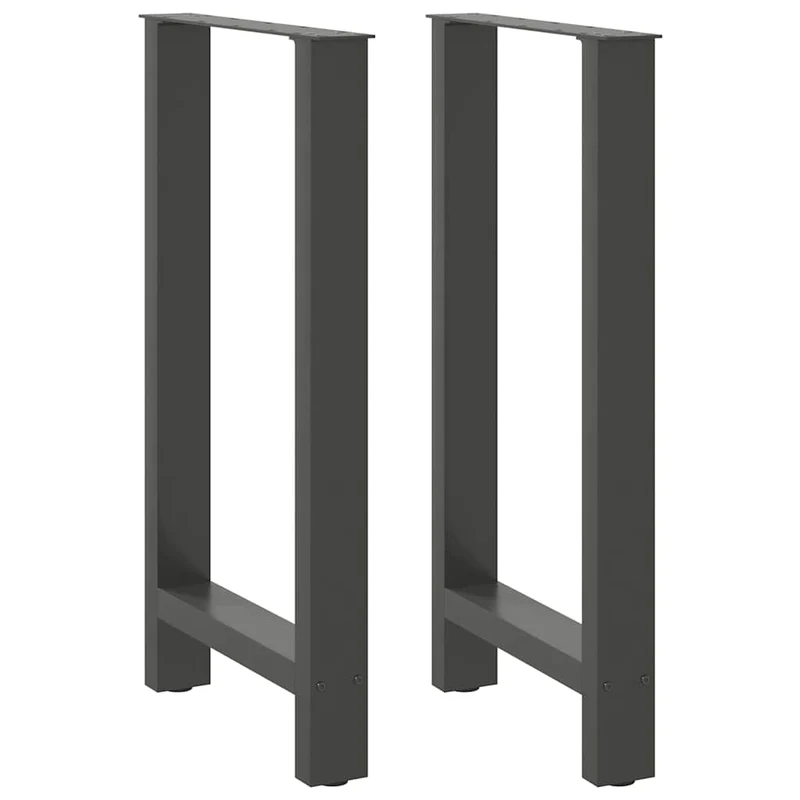 Barbordsben antracit 2 st 40x(90-91) cm stål