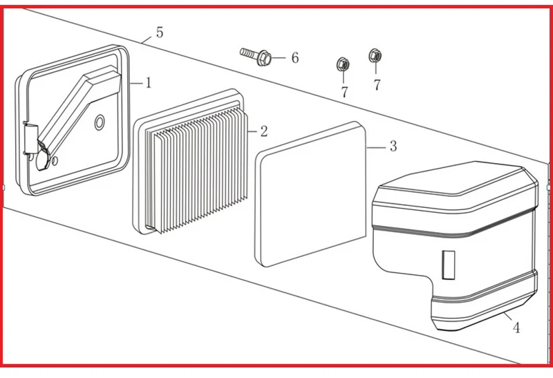 LUFTFILTER T/ 78545