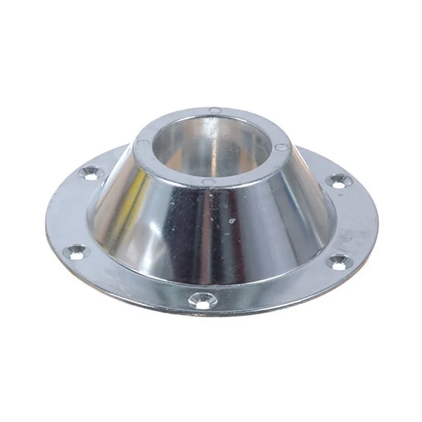 Bordsplatta i kromat aluminium