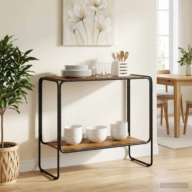Sideboard Gammalt trä 93.5 x 38 x 75 cm Konstruerat trä
