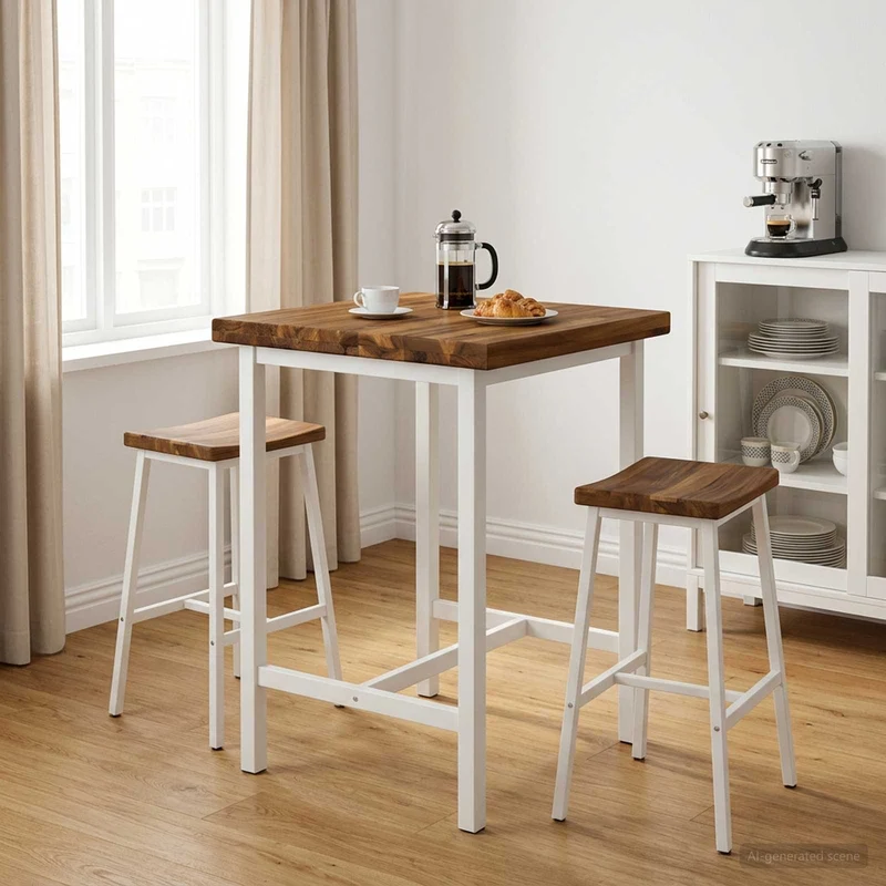 Rektangulärt Bordsskiva 50 x 50 x 3 cm Fyrkantig