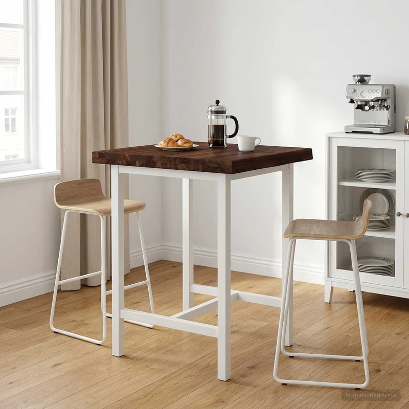 Rektangulärt Bordsskiva 50 x 50 x 3,2 cm Fyrkantig