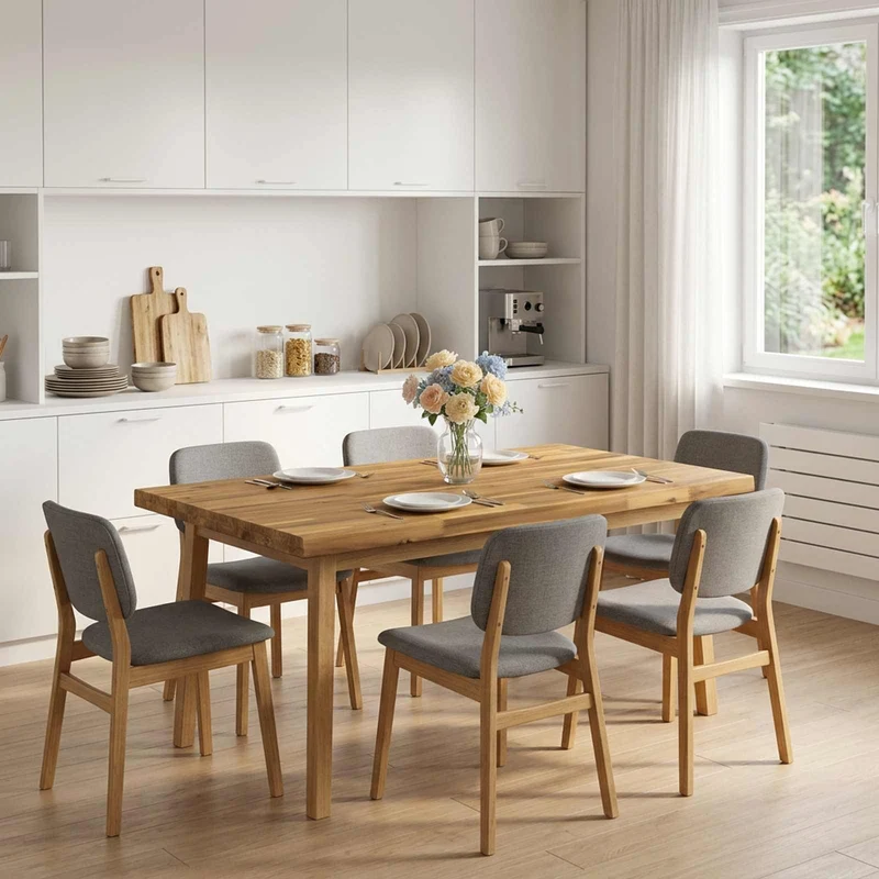 Rektangulärt Bordsskiva 100 x 60 x 3,2 cm Rektangulär