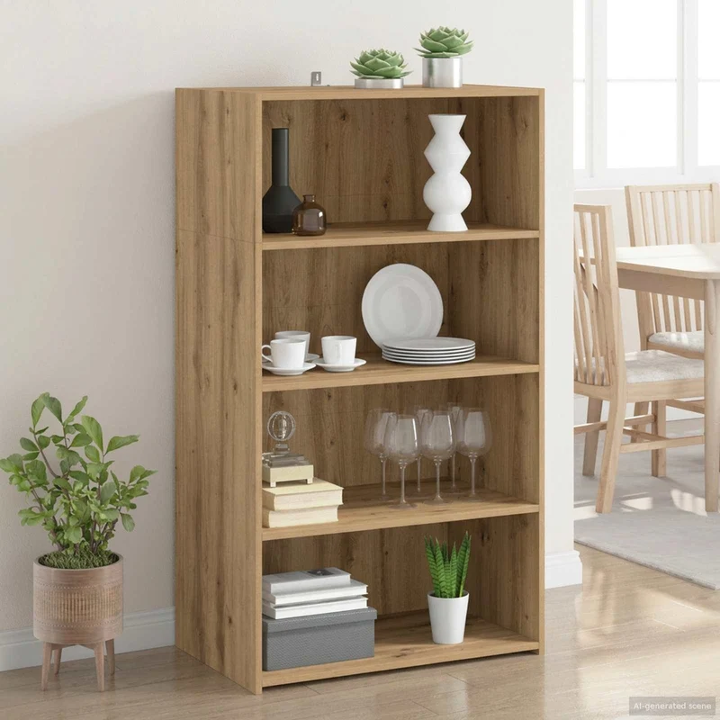 Skåp Artisan-ek 70 x 41 x 124 cm Konstruerat trä