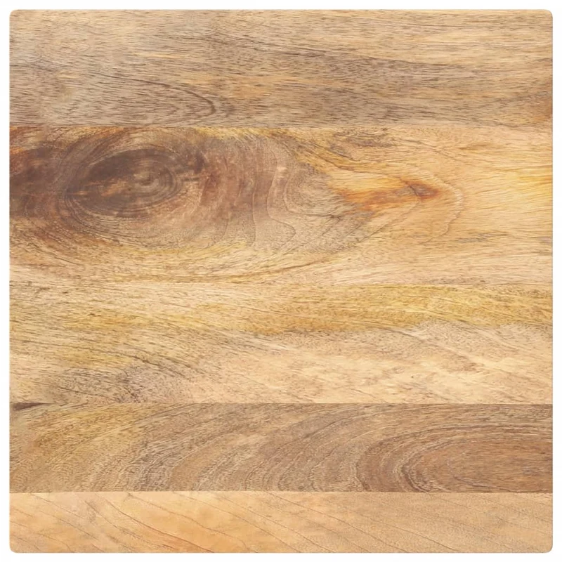 Bordsskiva 40x40x2,5 cm fyrkantig massivt mango-trä