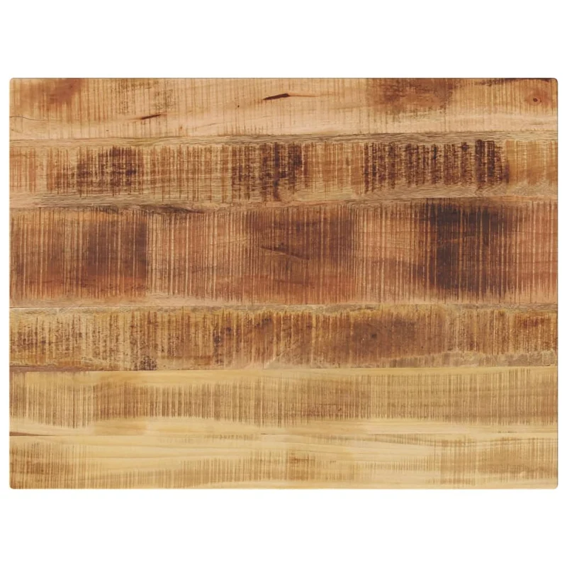 Bordsskiva 80x50x2,5 cm rektangulär massivt grovt mangoträ