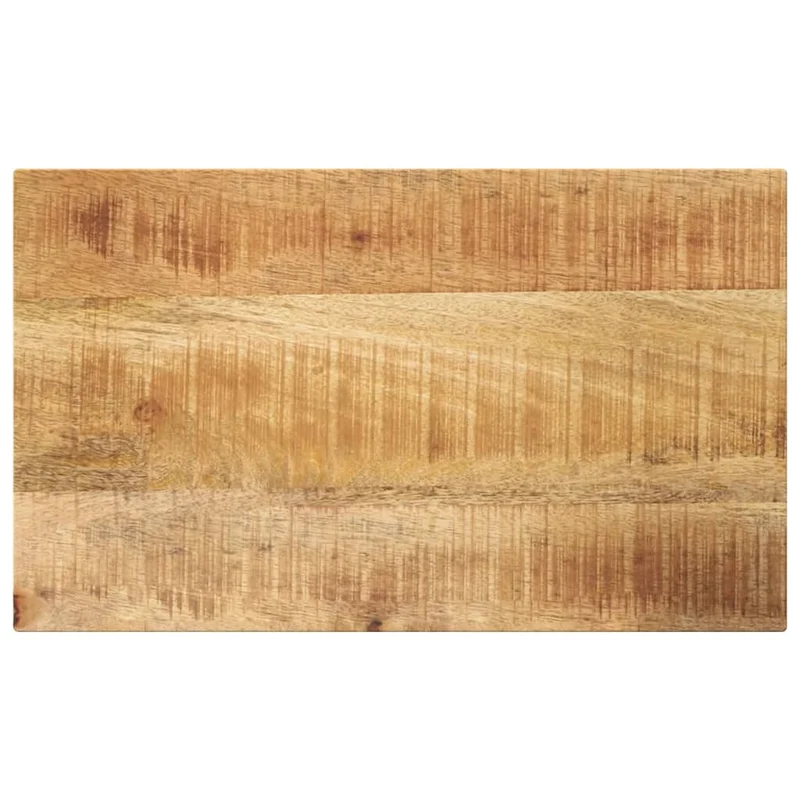 Bordsskiva 50x30x3,8 cm rektangulär massivt grovt mangoträ