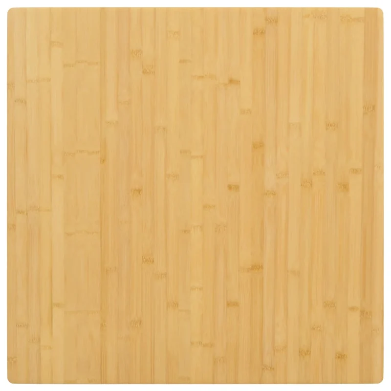 Bordsskiva 80x80x2,5 cm bambu