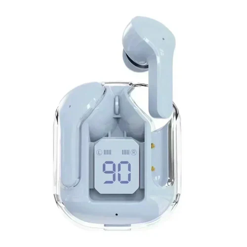T2 Trådlösa Mini Hörlurar LED Ström Digital Display TWS Trådlösa