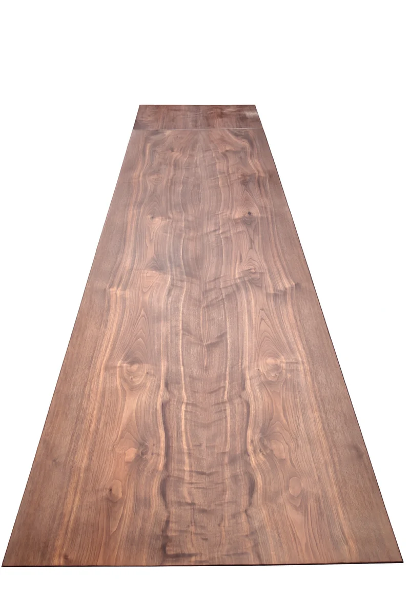 PLANKEBORD | KAUKASISK VALNØD MED NATURKANT | 250CM +50 X 95CM