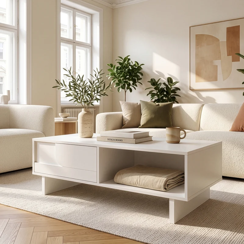 Soffbord Katanshumn med förvaring 110x55x39 cm [en.casa]