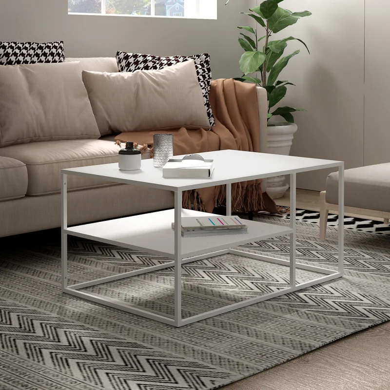 Soffbord Solund 45x90x60 cm stål [en.casa] välj modell