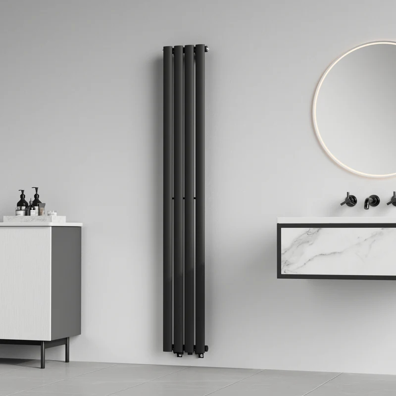 Designradiator Nore böjd, enkelskiktad