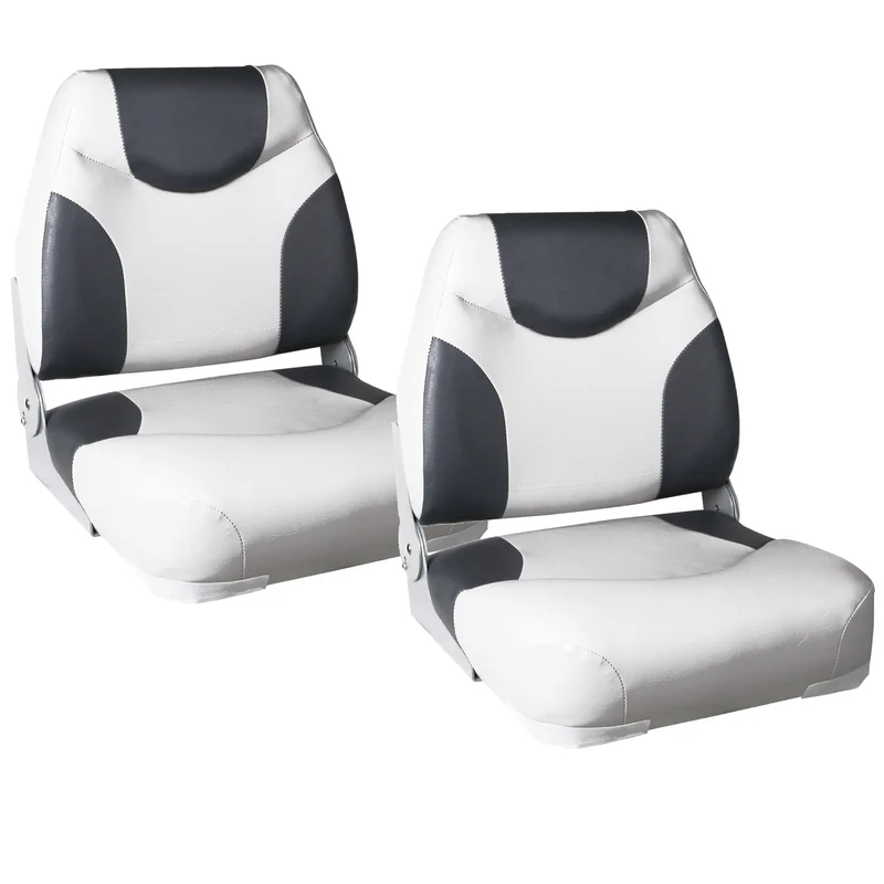 [pro.tec]® Fällbar båtstol-set 2-i flera färger-42,5x41x50cm