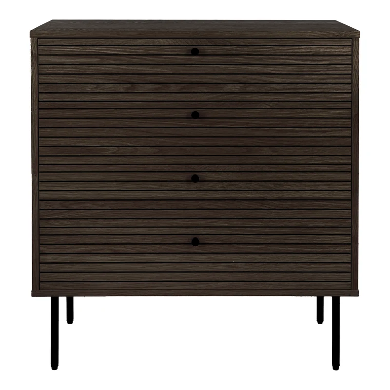 Bella kommode sort - 85x80x40 cm
