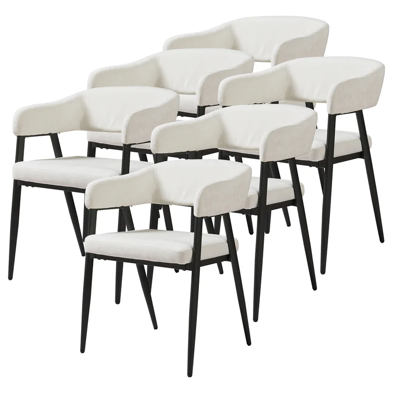 Matgrupp Stol Kohlmand Set [en.casa]