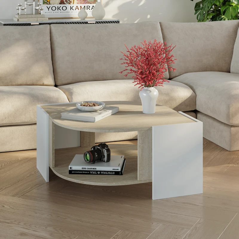 Soffbord Klipsari 75x75x40 cm [en.casa]