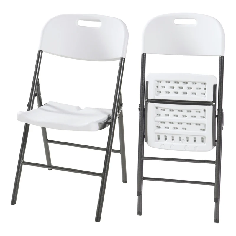 Klappstol Ljusnarsberg 87x46x53 cm metall [en.casa]