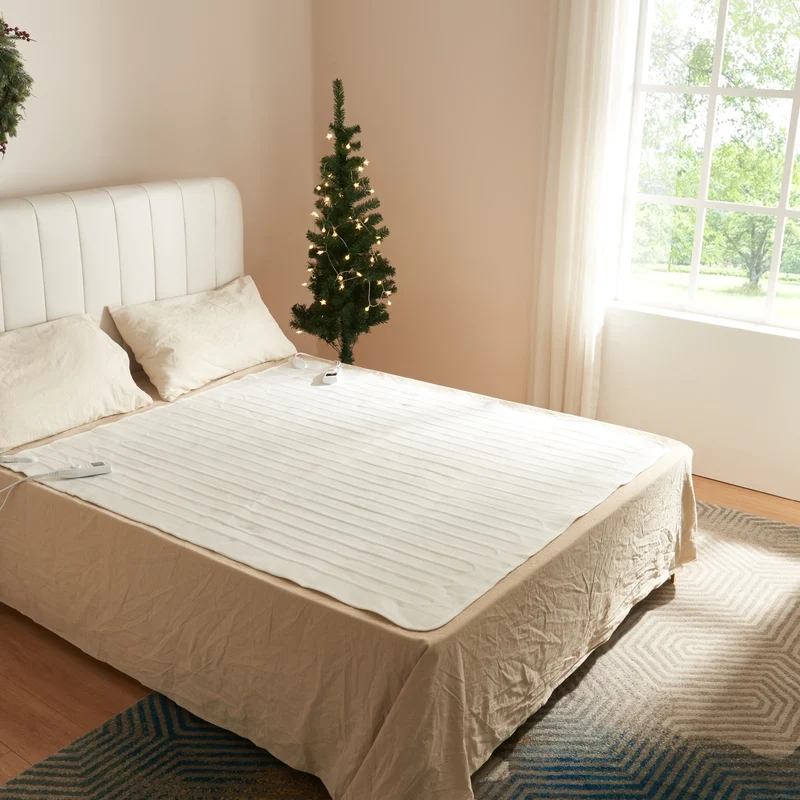 Elektrisk värmefilt 230V 50Hz Vit olika mått [casa.pro]