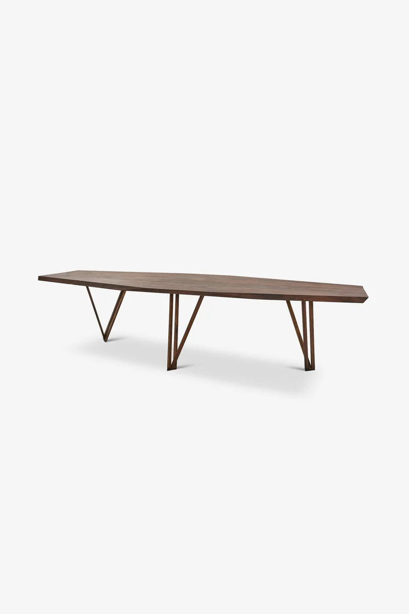 Dining table JN01 in walnut wood