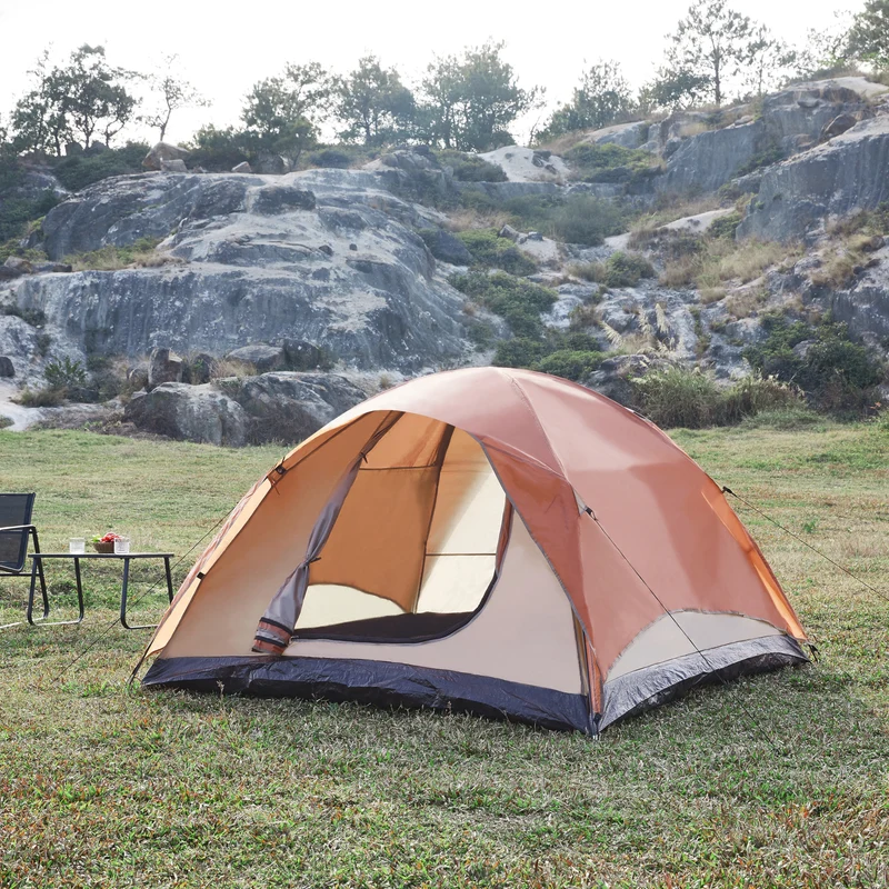 Campingtält Bergeijk 213x213x130cm i olika färger[pro.tec]