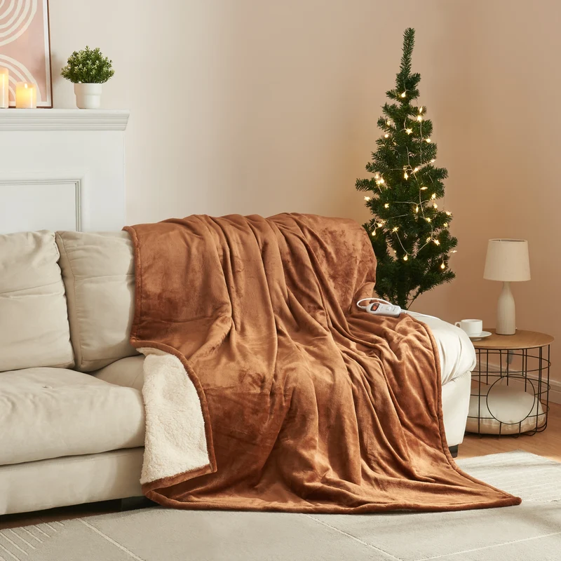 Värmefilt Archi fleece [en.casa] välj modell