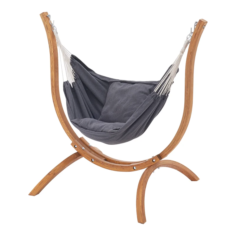 Hängstol Grevena 155x106x143 cm lärk [en.casa]