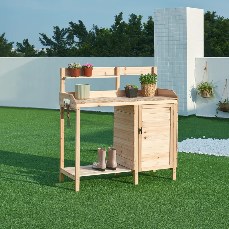 Planteringsbord Alessano granträ [casa.pro]
