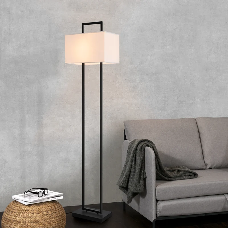 Sigdal golvlampa svart/vit [lux.pro]