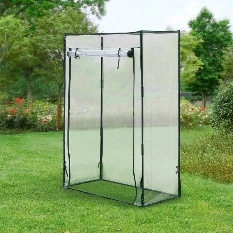 Tomatväxthus Terzigno 100x50x150 cm [en.casa]