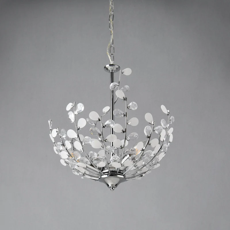 Taklampa Ampthill 3xE14 Kromfärgad [lux.pro]
