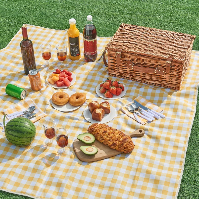 Picknickkorg Brindisi för 4 personer Komplettset [casa.pro]