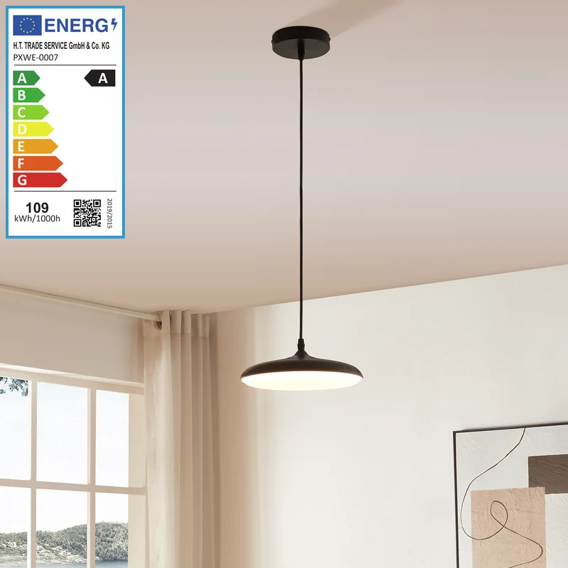 Taklampa Oupilu med integrerade LED-lampor Metall 120x25x25 cm Svart/Vit [lux.pro]