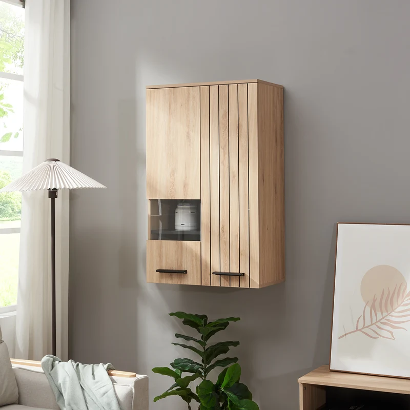 Väggskåp Noppar 98x60x38 cm Eklook [en.casa]