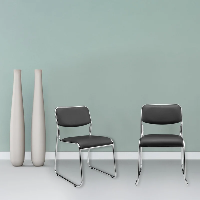 [pro.tec]® Kontorsstol/Konferensstol/Arbetsstol-set 4-51x77x55cm-i olika färger