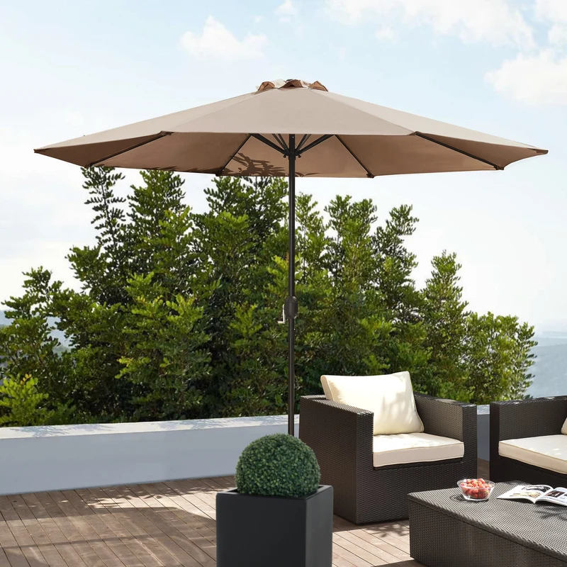 Parasoll Sonn trädgårdsparasoll balkongparasoll 300x230cm stål vattenavvisande [casa.pro] välj modell