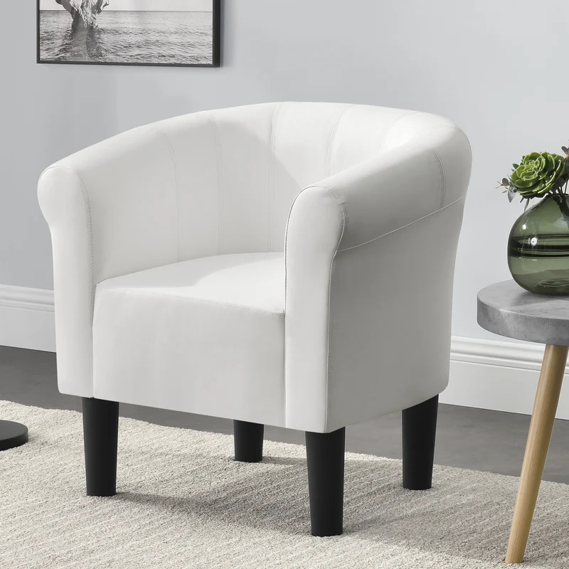 Fåtölj Jelgava 70x70x58cm textil [en.casa] välj modell