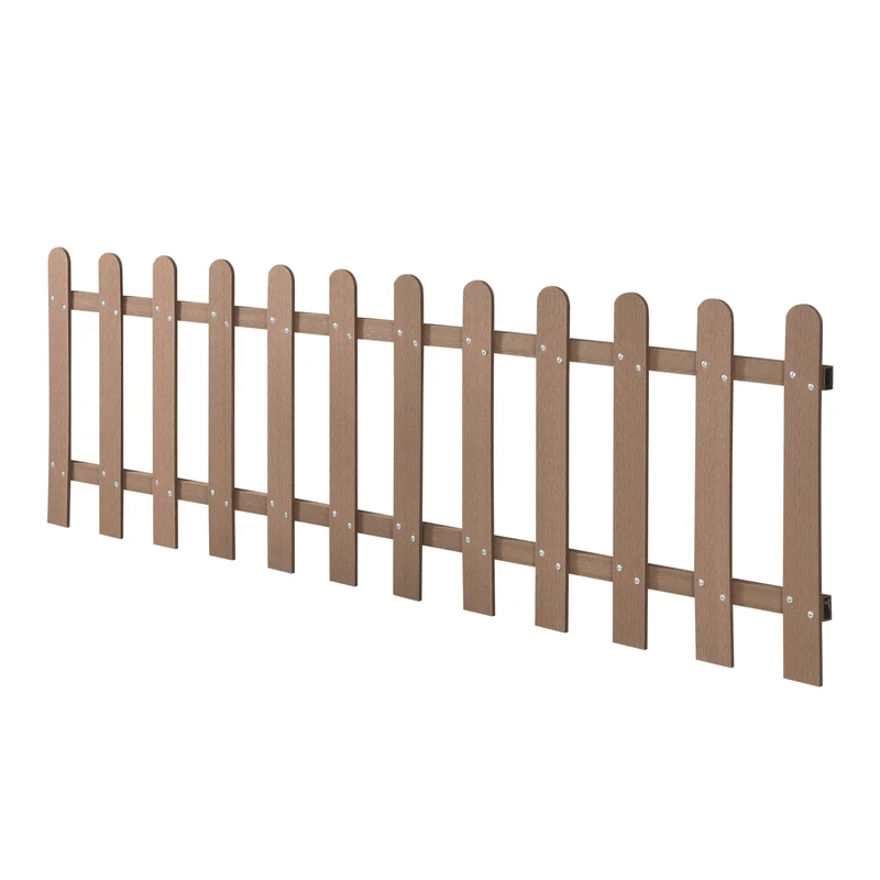 WPC Staket 200x60cm 12 spjälor [neu.holz] välj modell
