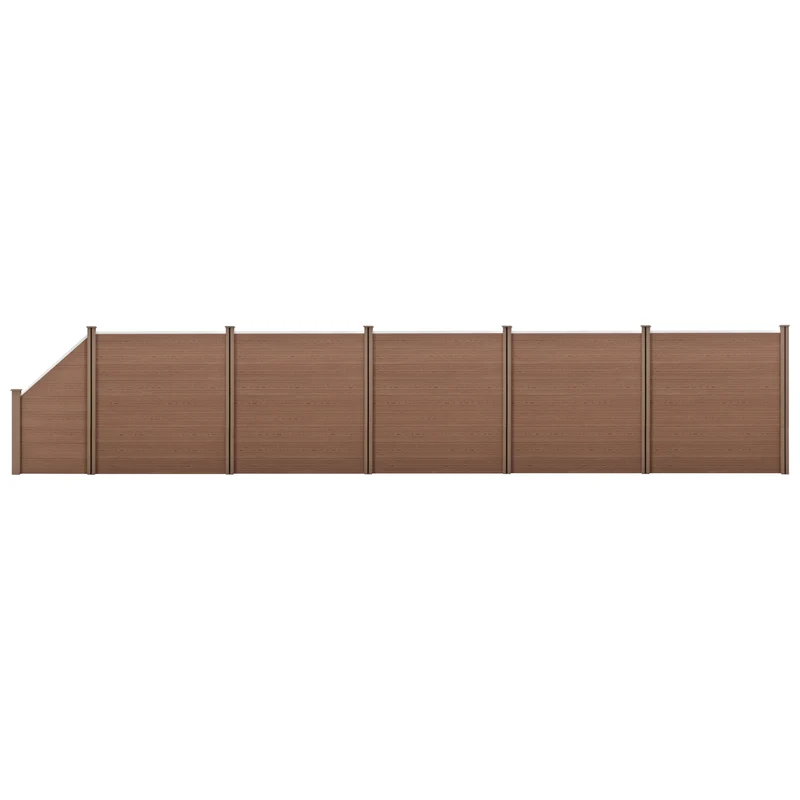 WPC Staket set med stolpe [neu.holz] välj modell